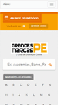 Mobile Screenshot of grandesmarcaspe.com.br